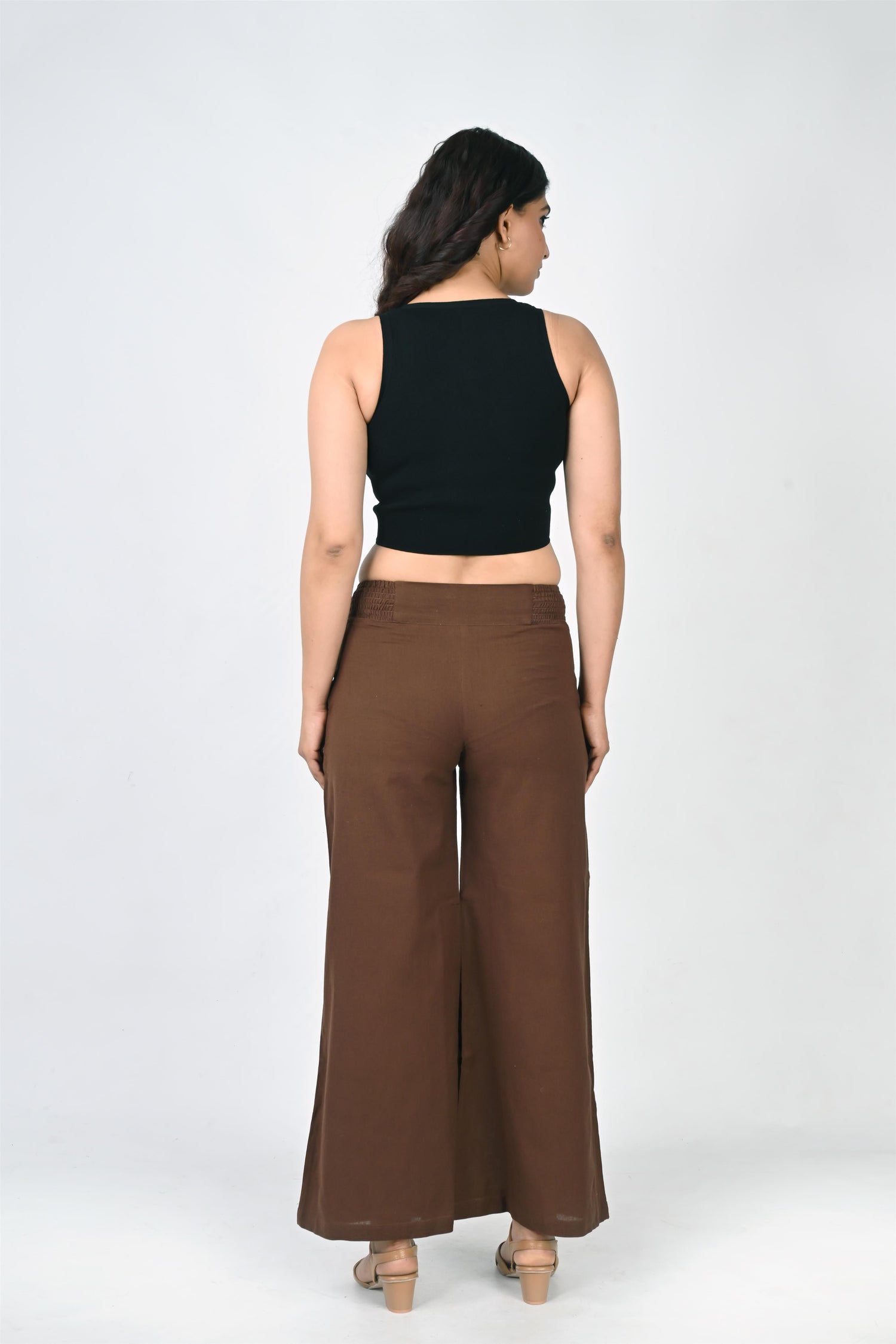 Relaxed Linen Palazzo