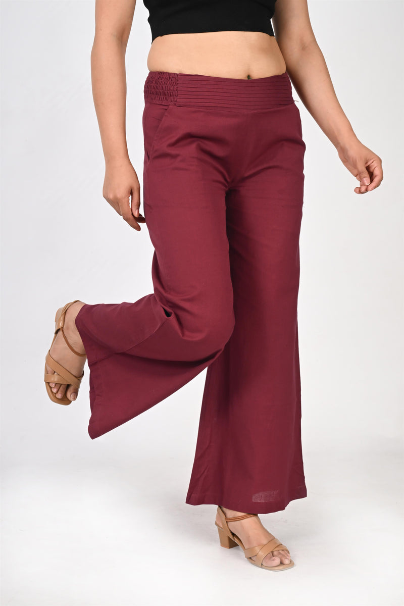 Relaxed Linen Palazzo