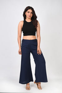 Relaxed Linen Palazzo