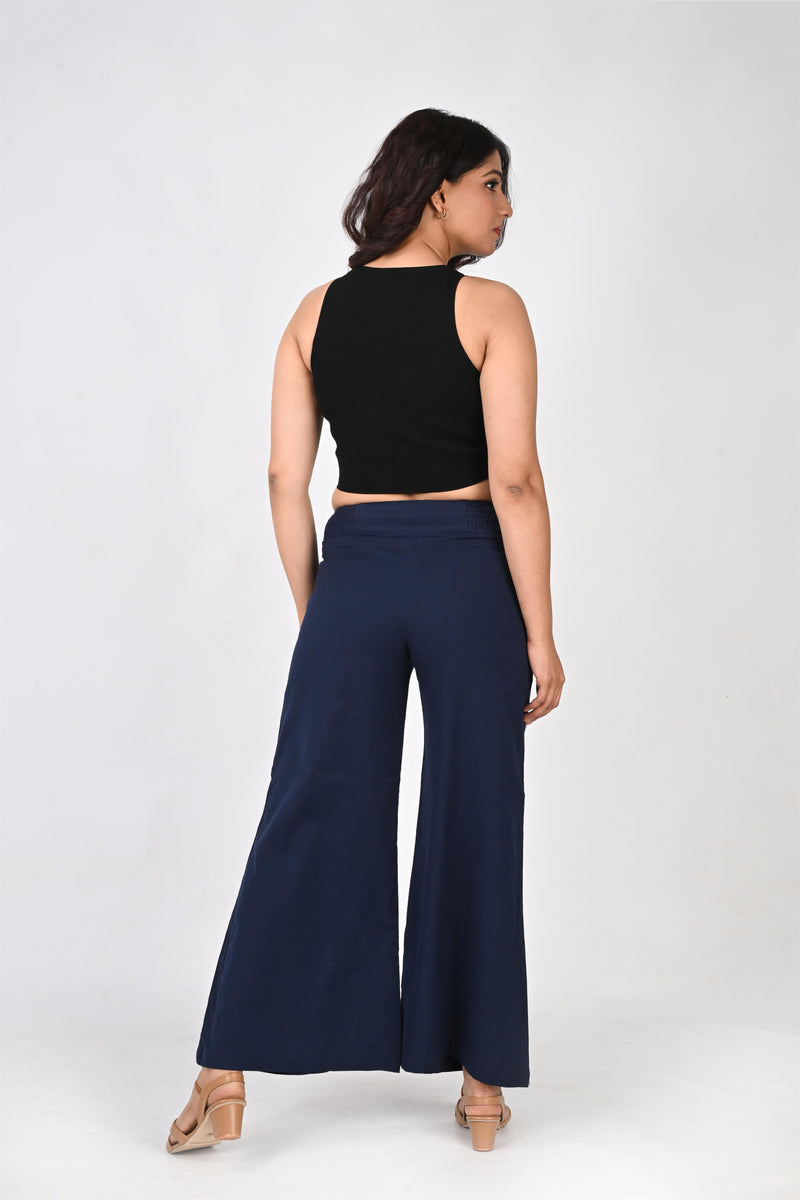 Relaxed Linen Palazzo