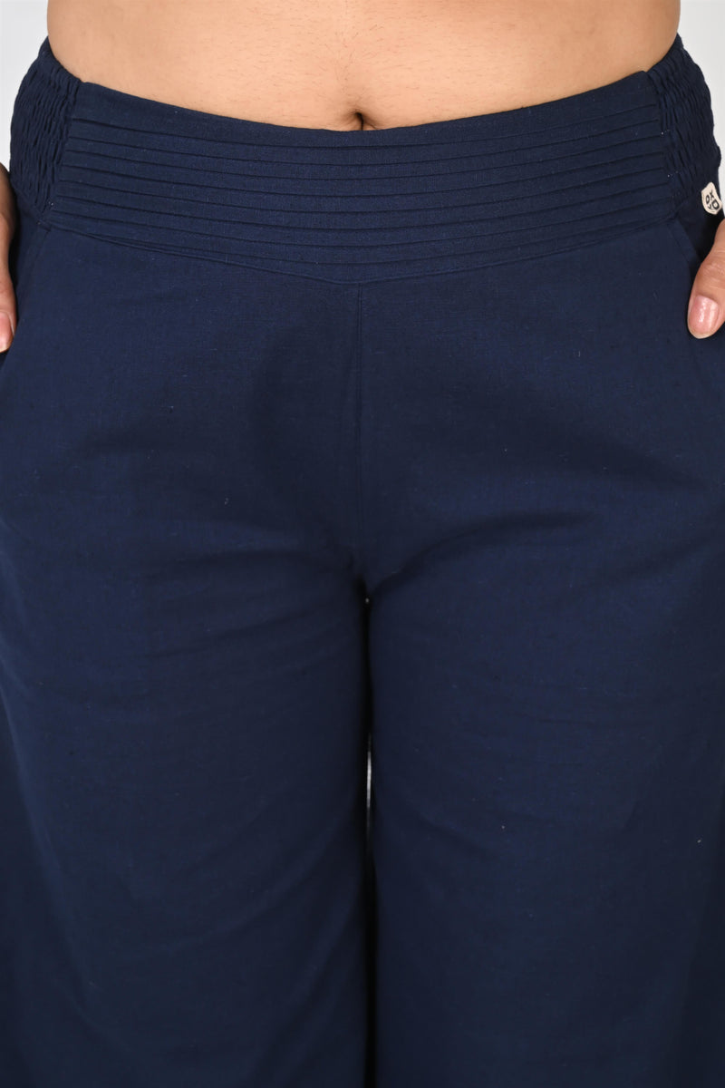 Relaxed Linen Palazzo