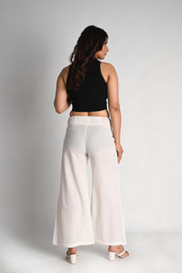 Relaxed Linen Palazzo