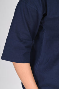 Pleated Placket Short Shirt
